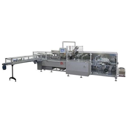 Горизонтальная машина для укладки в картонные коробки - AS 350 - BERGAMI PACKAGING SOLUTIONS SRL - для фармацевтической промышленности / для пищевой промышленности / для косметической промышленности