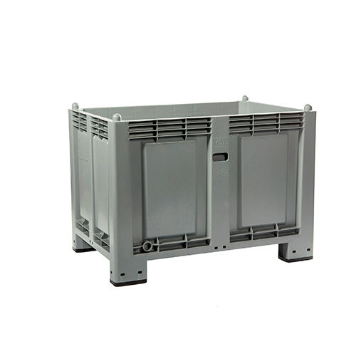 Ящичный поддон из PP - 600 PLUS - Interbox S.A. - для применения в пищевой отрасли / большой / 4-колесный