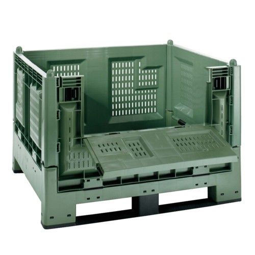 Ящичный поддон со складными панелями - CARGO FOLD 700 - Interbox S.A. - из ПЭНД / из PP / для хранения