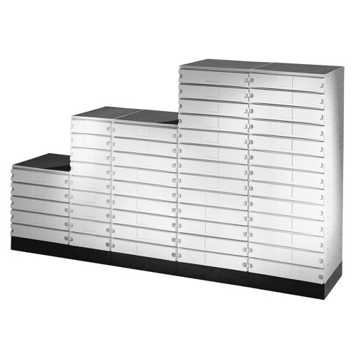 Блок выдвижных ящиков для документов - Memoria series - Interbox S.A.