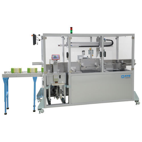 Автоматическая гибочная машина - US-2000 SIB-L - ATS-Tanner GmbH Banderoliersysteme - с сенсорным экраном / мобильная / с ленточным конвейером