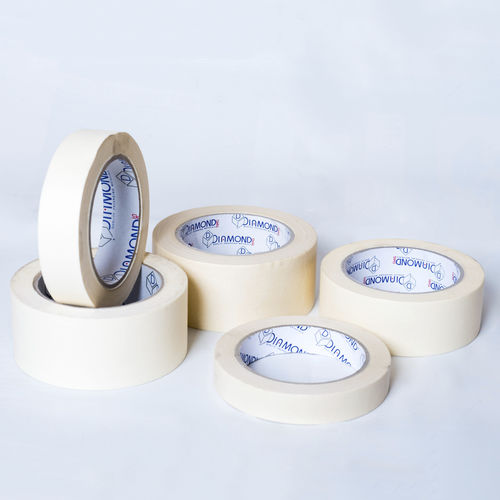 Клейкая лента для маскирования - DENELPACK S.A Inteligent Packaging Industry - из акрила / каучук / синтетическая