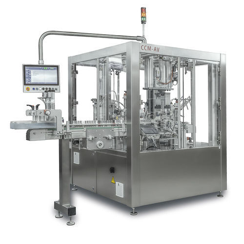 Вертикальная машина для укладки в картонные коробки - CCM-AV - JW Verpackungstechnik GmbH - с загрузкой сверху / автоматическая / поворотная