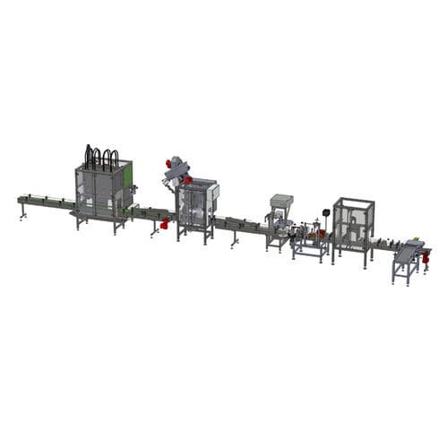 Автоматическая наполнительная машина - DKAZ-line - VOLLENDA-WERK GmbH - для бидонов / для жидкостей / для фитосанитарных изделий