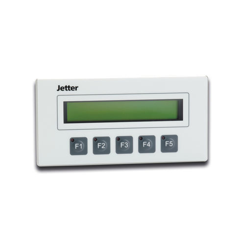 HMI с клавиатурой - LCD 25  - Jetter AG - встраиваемый / LCD / со светодиодной подсветкой
