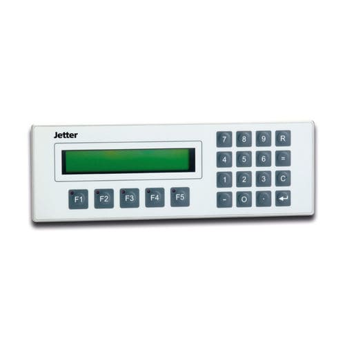 HMI с клавиатурой - LCD 34  - Jetter AG - встраиваемый / LCD / со светодиодной подсветкой