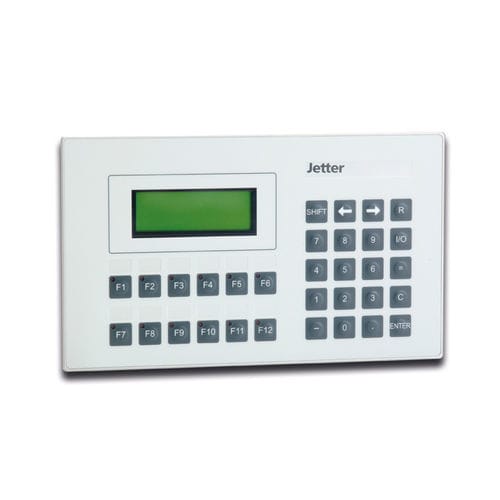 HMI с клавиатурой - LCD 110 - Jetter AG - встраиваемый / LCD / IP65