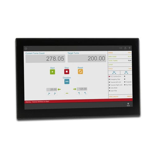 Панельный ПК TFT LCD - JI-FPC1012 - Jetter AG - со светодиодной подсветкой / с емкостным сенсорным экраном PCAP / с большим экраном