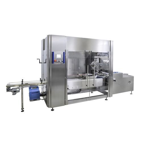 Ручная машина для нанесения рукавной этикетки - SERVOKART C800 - Buhmann Systeme GmbH - автоматическая / для гибкого шланга / для картона