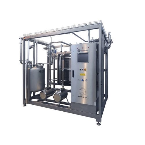 Теплообменник для процесса пастеризации - FM7 - White Steel GmbH - с пластинами / жидкость/жидкость / из нержавеющей стали