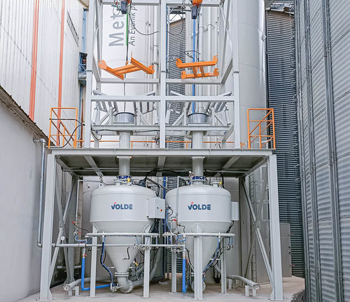 Бункер для силоса - DÜZLEM METAL SANAYI VE TICARET LTD STI - для сыпучих материалов / для пневматической транспортировки / для продуктов питания