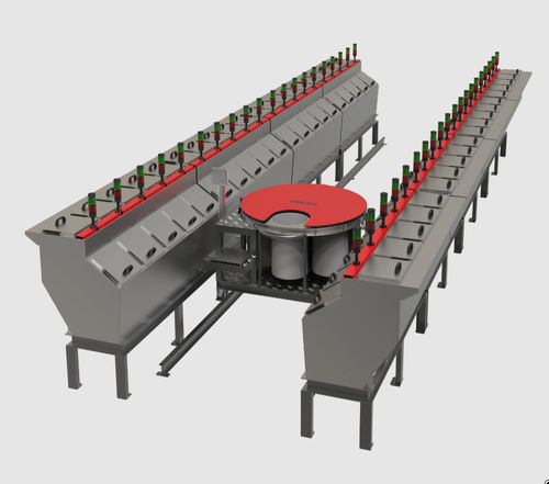 Система взвешивания для гранул - DÜZLEM METAL SANAYI VE TICARET LTD STI - для порошка / для жидкостей