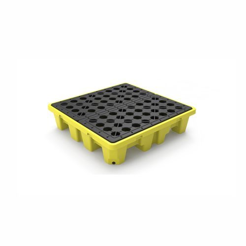 Сборный поддон для контейнера IBC - SP-4H - Palletco LLC - 4 бочки / для тяжелых грузов / из полиэтилена