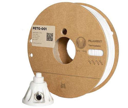 Филамент PETG для принтера 3D - PETG-001 - Lynxter - белый / герметичный