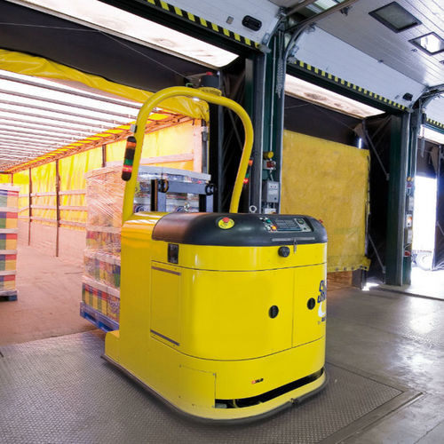 AGV для разгрузочно-погрузочных работ - Skilled Group Euroimpianti S.p.A. - с лазерным управлением