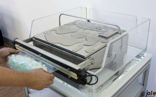 Аппарат для импульсной сварки для пленки - Fermant 600 compact V2A - joke mechanix GmbH - с педалью / горизонтальный / для пакетов