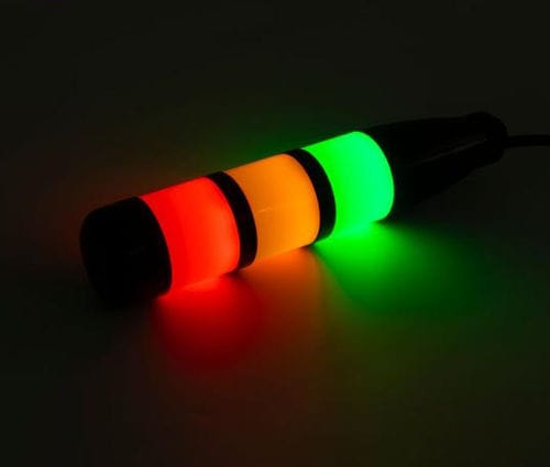 Световая колонна LED - OLE3-301-BN-RYG - Otennlux Lighting Technology Co.,Ltd - 3-цветная / IP67 / герметичная