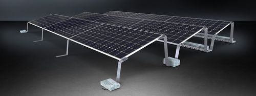 Система крепления солнечных батарей для поля - GS series - AEROCOMPACT Europe GmbH