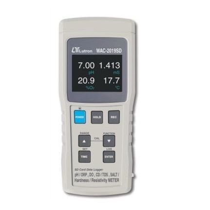 Прибор для измерения температуры - WAC-2019SD - Lutron - TDS / удельное сопротивление / pH