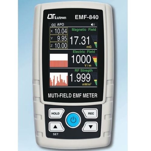 Тестер рабочих характеристик - EMF-840 - Lutron - тока утечки / мощность / частота