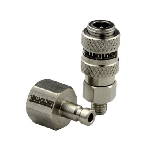 Пневматический фитинг - T020 series - TEKNO-MET BAĞLANTI ELEMANLARI SAN. ve TİC. LTD. ŞTİ - быстрый / из никелевой латуни / из нержавеющей стали