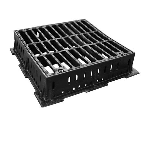 Решетчатый настил из металла - DRAINQUEEN D400 - Fonderie Belli SPA - сильные нагрузки / для крышки люка / для парковочных мест