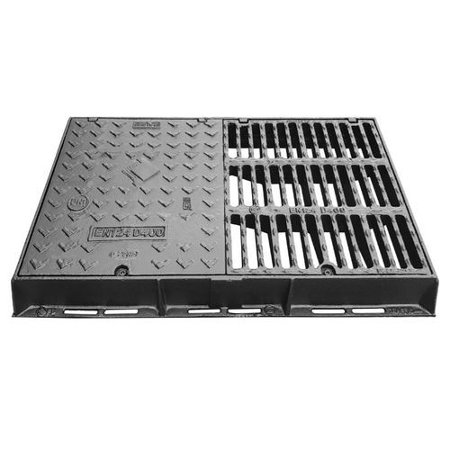 Regard de chaussée из ковкого чугуна - COMBY - CLASSE D400 - Fonderie Belli SPA - прямоугольный