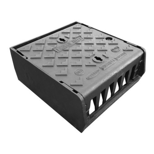 Решетчатый настил из металла - KERB D400/C250 - Fonderie Belli SPA - для кромки / для воды