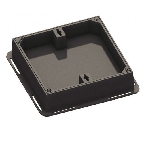 Regard de chaussée из ковкого чугуна - CRB/CRC - B125-C250 - Fonderie Belli SPA - квадратный / прямоугольный