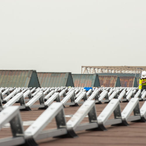 Система крепления солнечных батарей для террасы на крыше - solarspeed - Avasco Solar NV