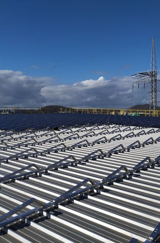 Система крепления солнечных батарей для террасы на крыше - bespoke systems - Avasco Solar NV
