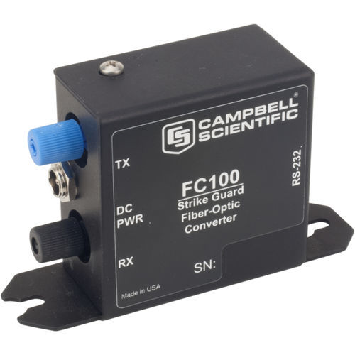 Преобразователь из оптоволокна - FC100 - Campbell Scientific Ltd. - сигнала / RS-232 / прочный