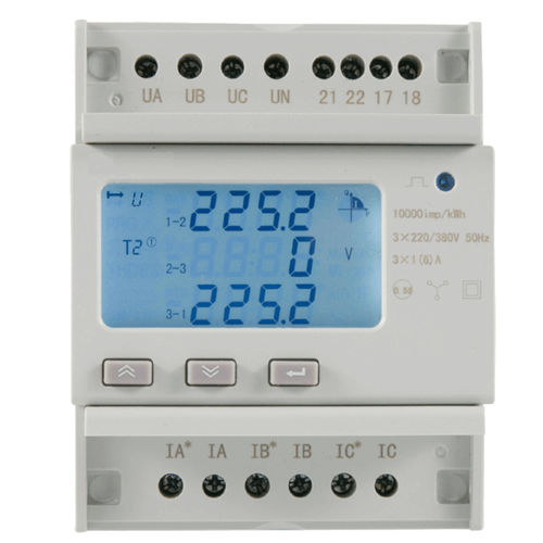 Трехфазовый Электрический счетчик электроэнергии - KET-PMT-218 - Kerberos Srl - на DIN-рейке / RS-485 / Modbus