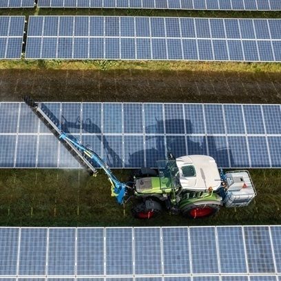 Система очистки для солнечной панели - TrackFlex - SunBrush mobil GmbH - с щеткой / для фотогальванического оборудования / переносная