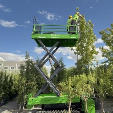 Переносной ножничный подъемник - AGRILIFT C65D - Mazaka Makina San.Ve Tic. LTD. Sti - гусеничный / на колесах / дизельный