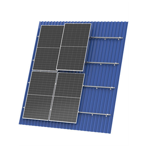 Система крепления солнечных батарей на крыше - TIN ROOF - Xiamen Hopergy Photovoltaic Technology Co., Ltd. - для вертикальной установки