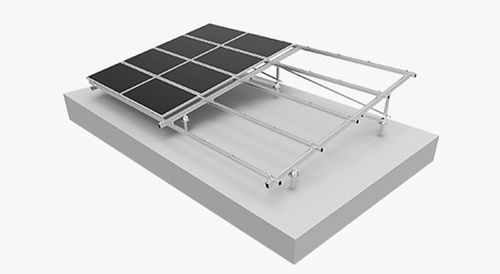 Система крепления солнечных батарей для поля - Xiamen Grace Solar New Energy Technology Co., Ltd. - для горизонтальной установки / из алюминия
