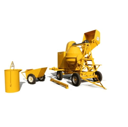 Бетономешалка с дизельным двигателем - Ningbo Max Machinery Co., Ltd. - гидравлическая / мобильная / компактная