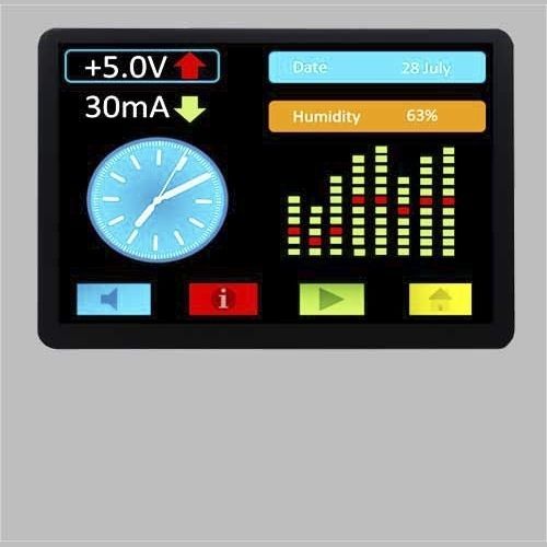 Блок индикации TFT LCD - MLT101Y40-CT15 - Maclight Display Co., Limited - IPS / с емкостным сенсорным экраном / цветной