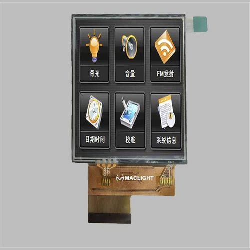 Блок индикации TFT LCD - MLT032Q40-T6 - Maclight Display Co., Limited - с резистивным сенсорным экраном / цветной / 240x320