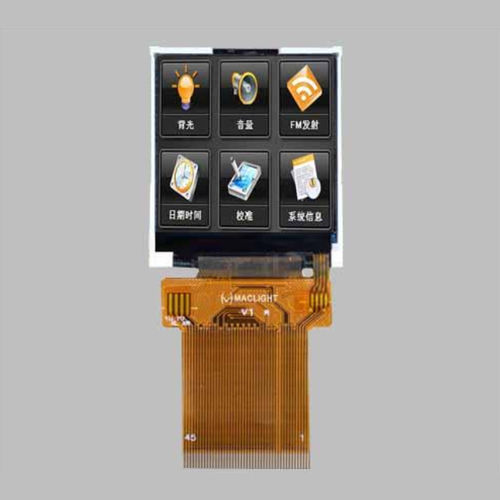 Блок индикации TFT LCD - MLT018A45-3 - Maclight Display Co., Limited - сенсорный / цветной / 128x160