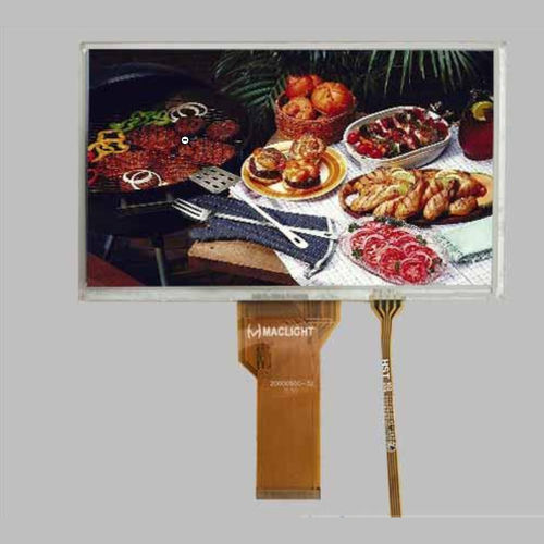 Блок индикации LED - MLT070W50-T21 - Maclight Display Co., Limited - TFT LCD / с резистивным сенсорным экраном / 800x480