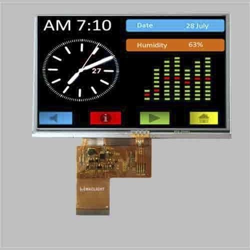 Блок индикации TFT LCD - MLT043R40-T26 - Maclight Display Co., Limited - с резистивным сенсорным экраном / 320x240 / 4,3"