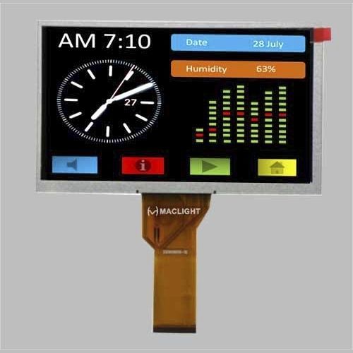 Блок индикации TFT LCD - MLT070W50-26 - Maclight Display Co., Limited - IPS / цветной / 800x480