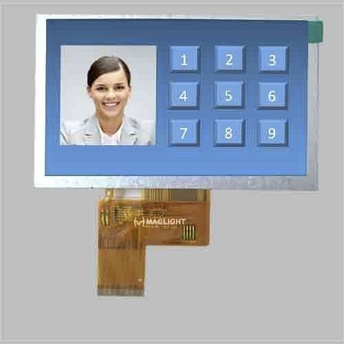 Блок индикации LED - MLT050W40-28  - Maclight Display Co., Limited - TFT LCD / IPS / с емкостным сенсорным экраном