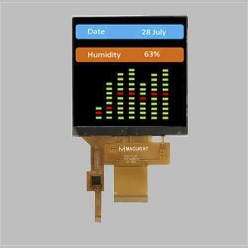 Блок индикации TFT LCD - MLT040R45-CT1 - Maclight Display Co., Limited - IPS / с емкостным сенсорным экраном / цветной