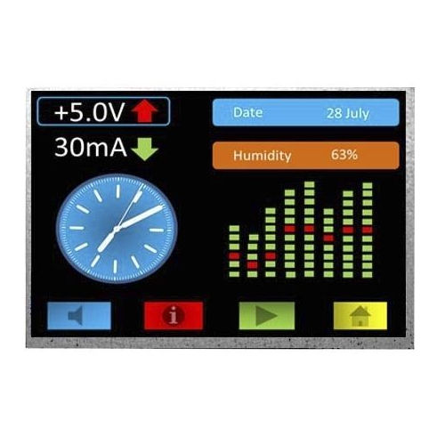 Блок индикации 10,1" - MLT101Y40-14 - Maclight Display Co., Limited - TFT / IPS / цветной