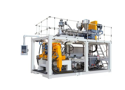 Выдувная формовочная машина для экструзии - SR-30 - ZHANGJIAGANG SHENGRONG CO., LTD. - для PP / для PE / для ПЭНД
