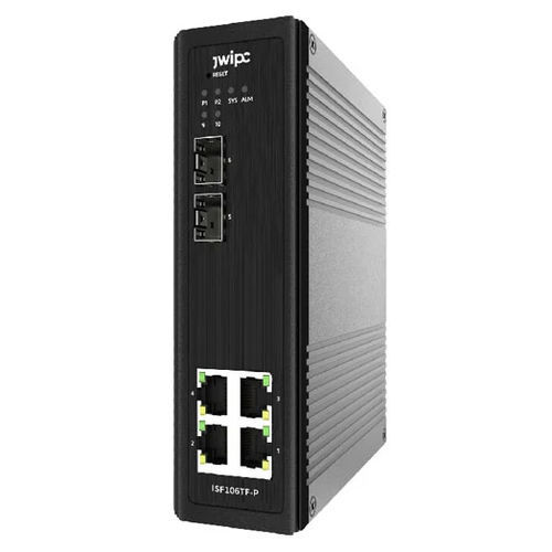 Неуправляемый коммутатор Ethernet - ISF106TF-P - JWIPC TECHNOLOGY CO., LTD. - 6 портов / на DIN-рейке / стандартный