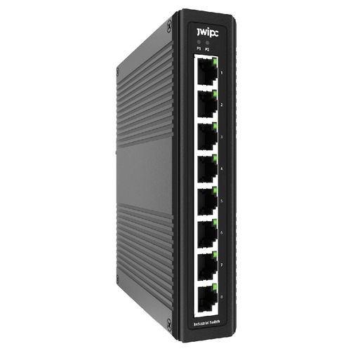 Неуправляемый коммутатор Ethernet - ISF108 - JWIPC TECHNOLOGY CO., LTD. - 8 портов / на DIN-рейке / RJ45